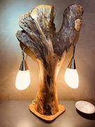 Lampen aus Olivenholz, Einzelanfetigungen